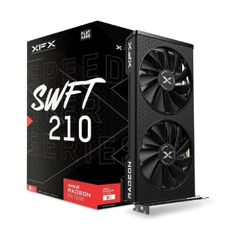 XFX RX 7600 Speedster SWFT210 GAMING 8 | RX-76PSWFTFY | 0840191500725