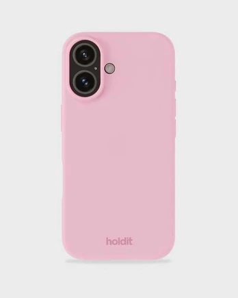Telefono dėklas - Holdit Silikoninis Dėklas Apple iPhone 16 Plus, Rožinis