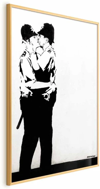 Artgeist Plakatas - The Policemen's Kiss