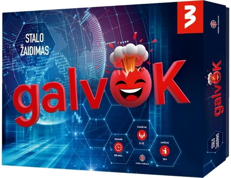 Stalo žaidimas „galvOK“