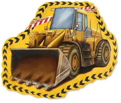 Folinis balionas „Construction Grabber“, 69 cm
