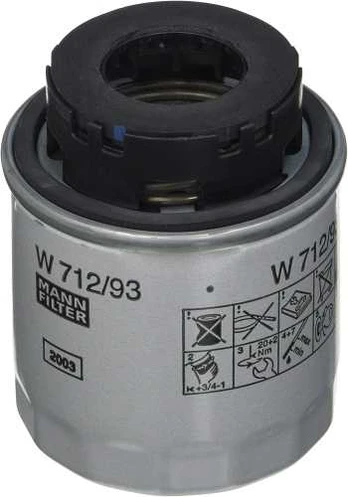 Ecost prekė po grąžinimo MANN Genuine Replacement Oil Filter W71293