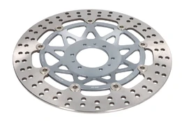 Brake disc MSW236 front floating TRW 296/62/5mm/78mm kaina