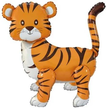 Usorteret Tiger folieballon