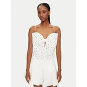 Bardot Marškinėliai Vieda 59755TB Balta Regular Fit