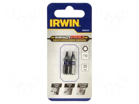 Screwdriver bit | Torx® | TX10 | Kind: impact | 2pcs | IMPACT PRO