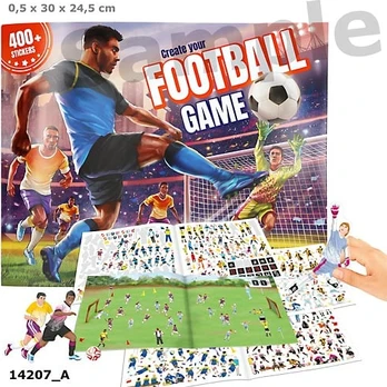 Dino World - Football Game Stickerbook (0414207)
