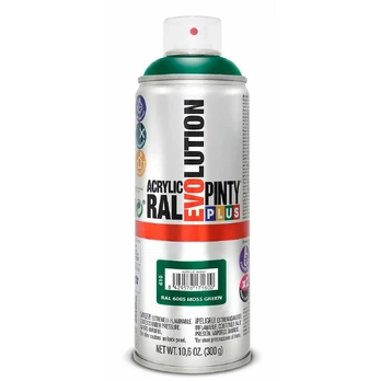 Purškiami dažai Pintyplus Evolution RAL 6005 400 ml Moss Žalias