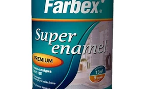 Alkidinė emalė FARBEX PF-115P, 0,9 l, smaragdo spalvos kaina