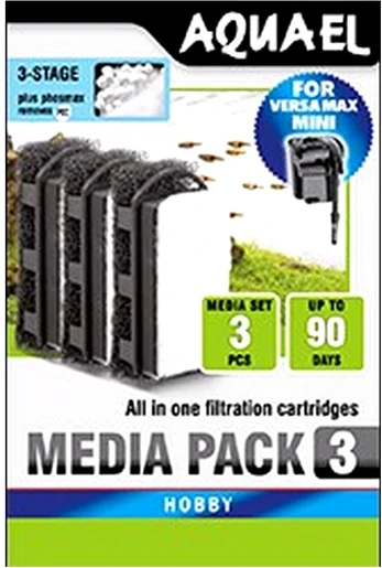 Aquael gąbkovis filtras Phosmax, 3 vnt.