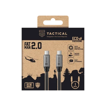 Tactical Fat Man 2.0 Cable USB-C USB-C 1m Pilkas