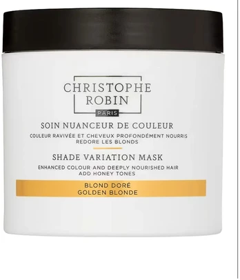 Christophe Robin SHADE VARIATION mask #golden blonde 250 ml
