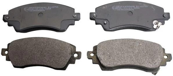 Stabdžių trinkelių rinkinys, diskinis stabdys DENCKERMANN B110755