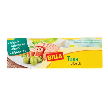 Tunas alyvuogių aliejuje BILLA, 3 x 80 g
