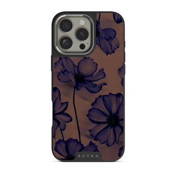 Velvet Night - iPhone 16 Pro Max Case, Elite Dark (MagSafe) / Silver