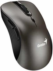 Bevielė pelė, Genius Ergo 8100S, titanas, optinė, 1600DPI
