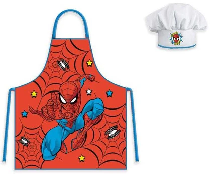 Spiderman Žmogus-voras Vaikiška 2 dalių prijuostė