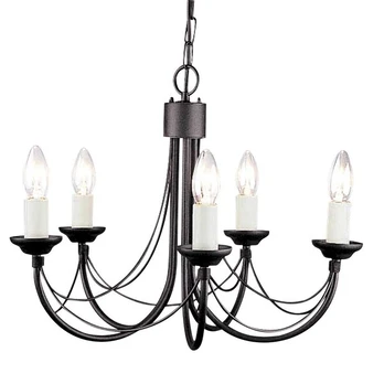 Pakabinamas šviestuvas Elstead Lighting Carisbrooke CB5-BLACK