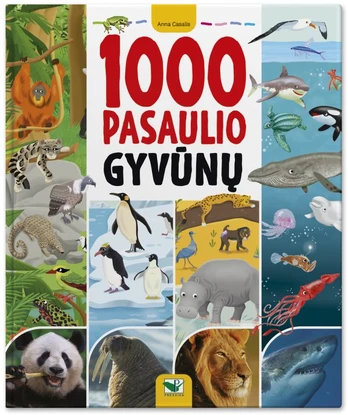 1000 pasaulio gyvūnų
