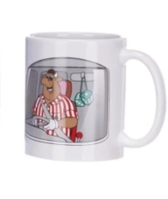 11Oz Bullseye Mug With Gift Box 4 Asst