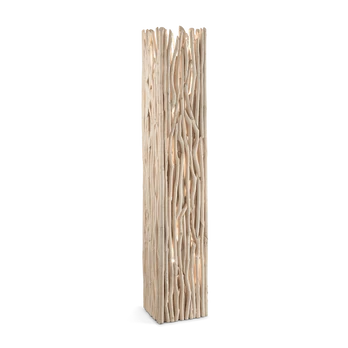 Floor lamp with 2 lights DRIFTWOOD, E27, chrome