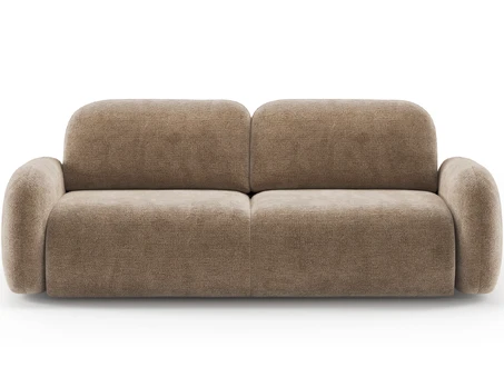 Avuela Sofa Bed with Storage, Beige Chenille, Modern, Beige