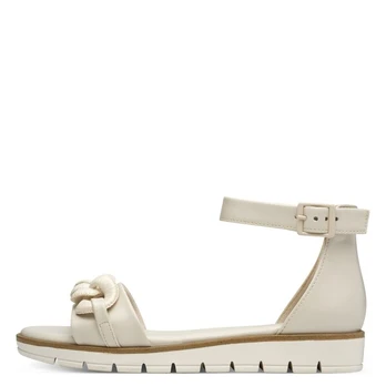MARCO TOZZI Basutės moterims, Smėlio, Sandals