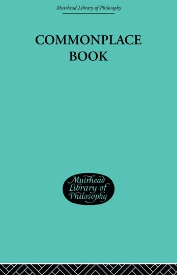 Commonplace Book