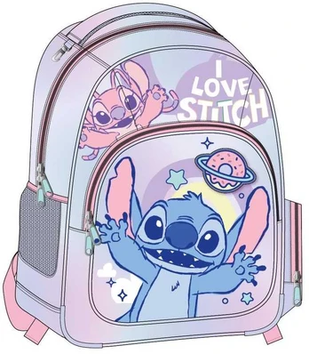 Mokyklinis krepšys Stitch Alyvinė