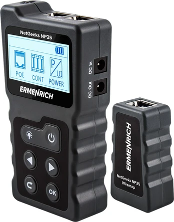 Ermenrich NetGeeks NP25 PoE Tester