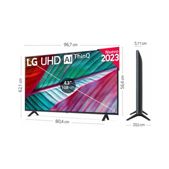 Televizorius LG 43UR78006LK