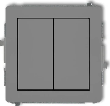 Karlik Connector Deco žvakidė pilka matinė (27DWP-2)
