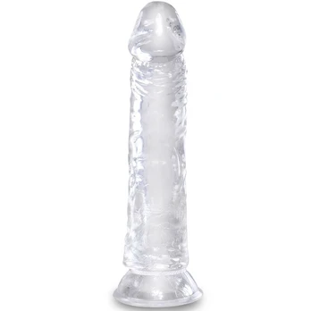 KING COCK - Skaidrus realistiškas dildo 19.7 cm