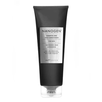 Plaukų apimtį didinantis šampūnas ir kondicionierius vyrams Nanogen Shampoo & Half-Conditioner 240 ml