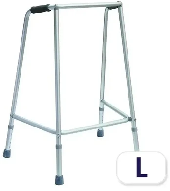 Geomed, Geomed, Frames, Walking Frames / Zimmer Frames, Aliuminio, Sidabrinis, 95 cm
