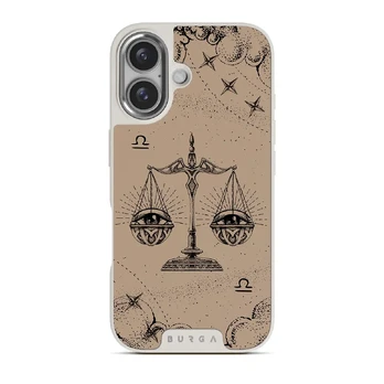 Libra - iPhone 16 Case, Elite Light (MagSafe) / Silver / Beige