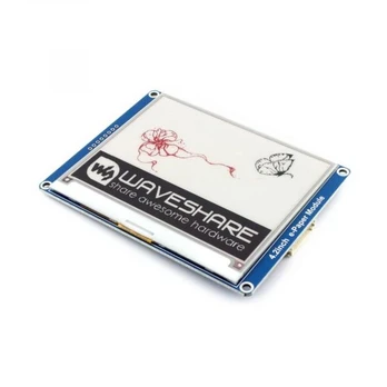 Waveshare E-paper E-Ink (B) 4.2' ekranas Raspberry Pi mikrokompiuteriui