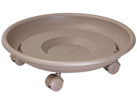 Padėklas su ratukais PLASTIC TAUPE XL