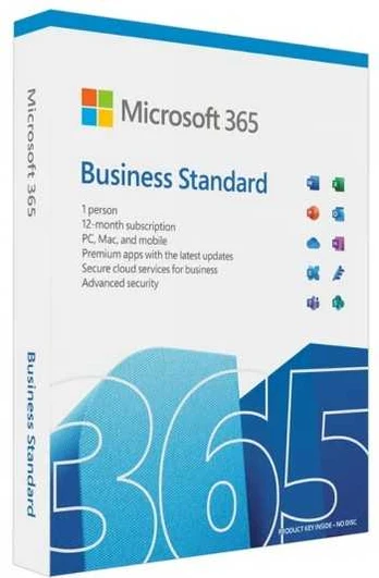 MICROSOFT OFFICE 365 BUSINESS STANDARD RETAIL ESD, 1 YEAR
