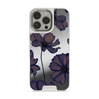 Velvet Night - iPhone 16 Pro Case, Elite Mirror Light (MagSafe) / Silver