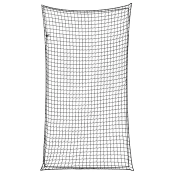Priekabos tinklas su elastine virve, juodas, 4,5x2,5m, PP