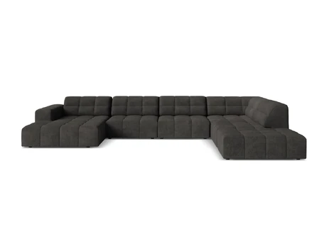 Panoramic Right Corner Sofa, "Chicago", 7 Seats, 375x263x78 Made in Europe