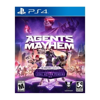Agents Of Mayhem Playstation 4