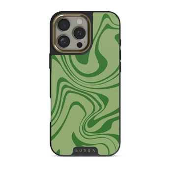 Funky Sensation - iPhone 16 Pro Case, Elite Dark (MagSafe) / Gold