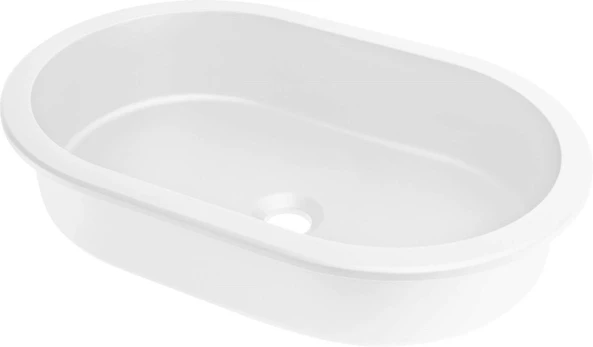 Granite undercounter/recessed washbasin