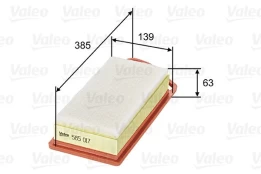 Oro filtras VALEO 585017 kaina