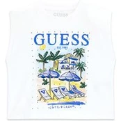 Guess Marškinėliai J6GI12 K8HM4 Balta Regular Fit
