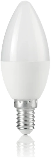 6W LED lemputė E14, 3000K, balta, 151748