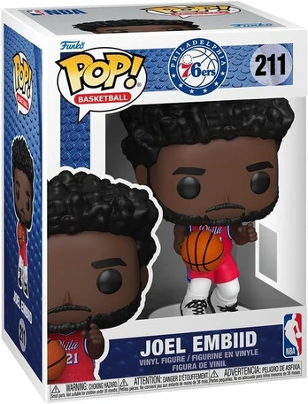 Funko POP! NBA: Joel Embiid (Philadelphia 76ers) Statement Edition Jersey #211