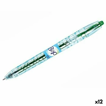 Pilot Pen Gelio rašiklis Pilot B2P Žalia 0,4 mm (12 vnt.)